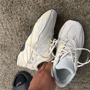 White and Cream Sneakers